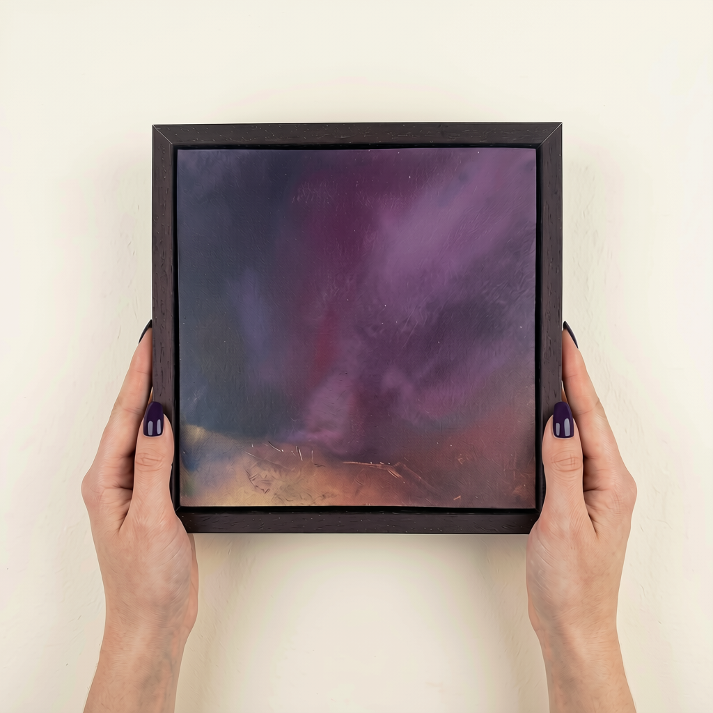 Original Oil & Mixed Media Abstract Landscape - Ascendance