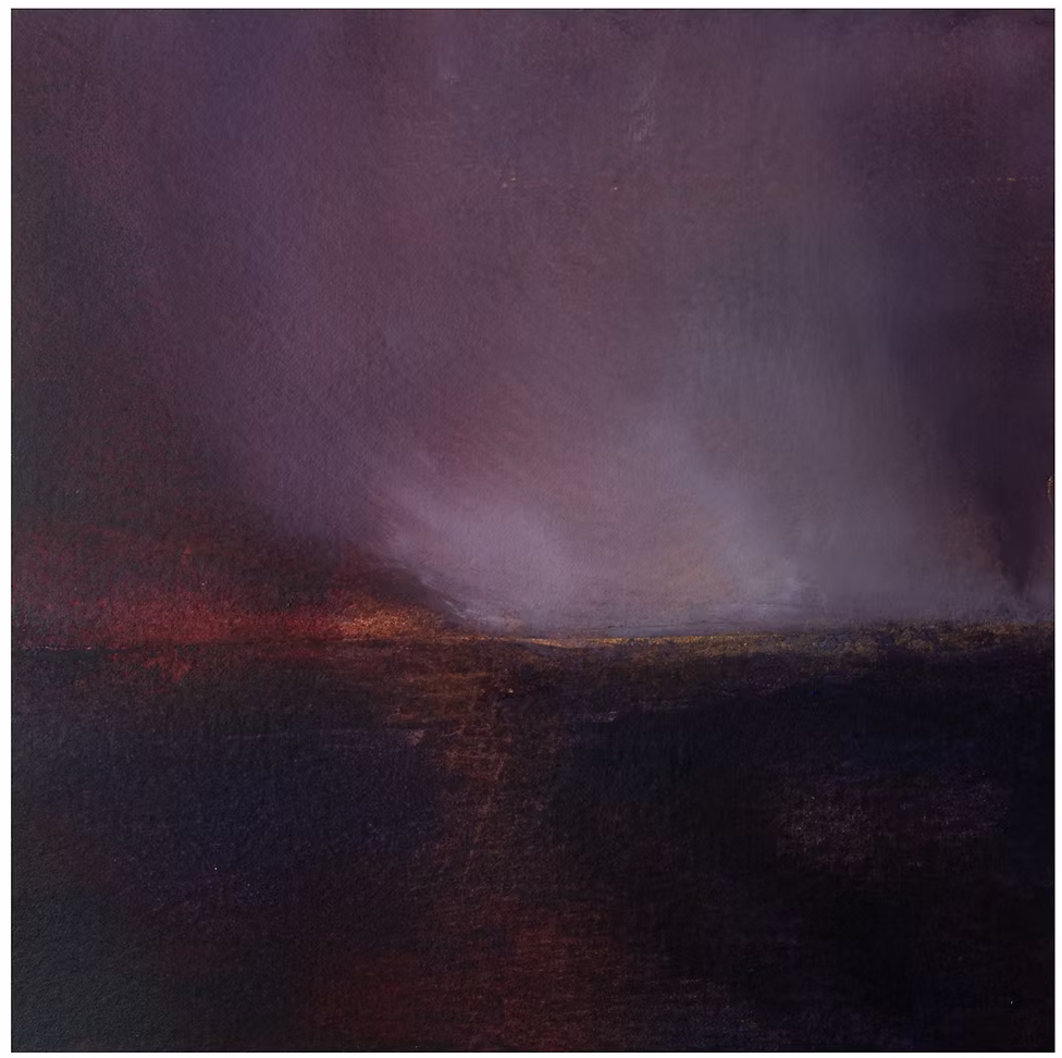 Giclée print - Limited Edition Abstract Landscape  - The Wake
