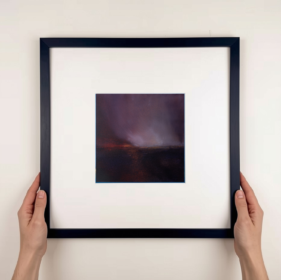 Giclée print - Limited Edition Abstract Landscape  - The Wake